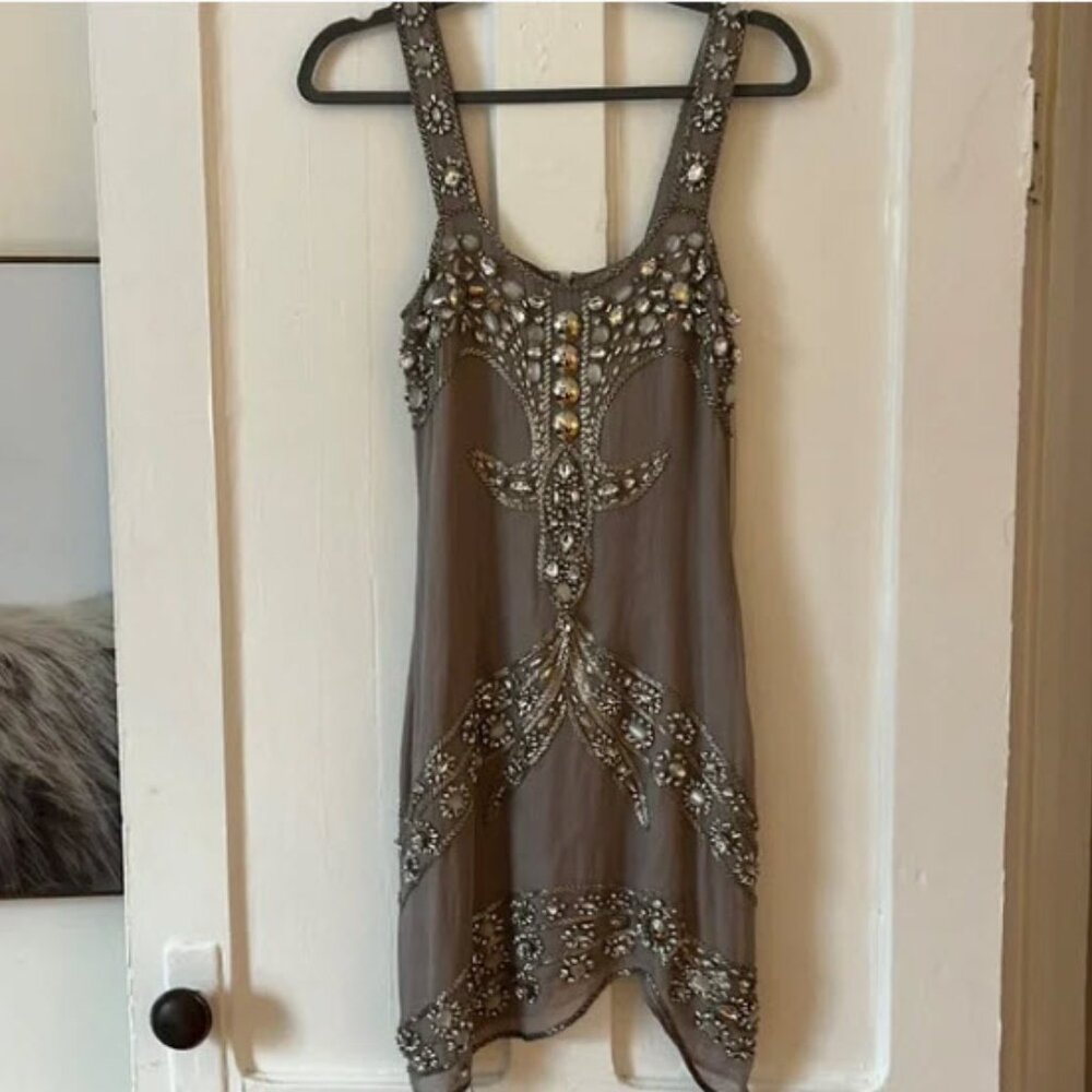 MARCIANO Beaded Party Dress